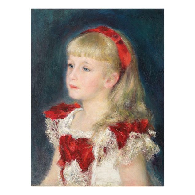 Glasbilder Auguste Renoir - Mademoiselle Grimprel