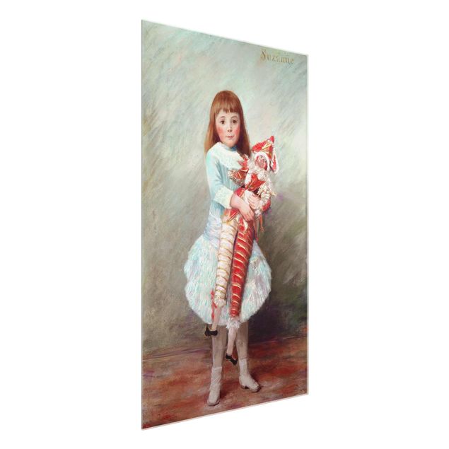 Bilder für die Wand Auguste Renoir - Suzanne mit Harlekinpuppe