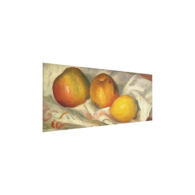 Wandbilder Auguste Renoir - Äpfel und Zitrone