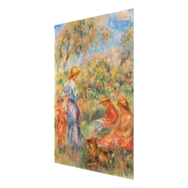 Kunstdrucke Auguste Renoir - Landschaft mit Frauen und Kind