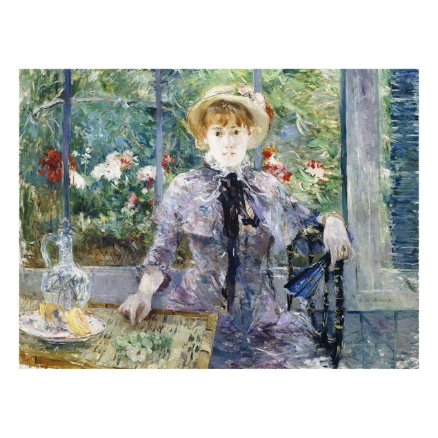 Wandbilder Kunstdruck Berthe Morisot - Nach dem Mittagessen