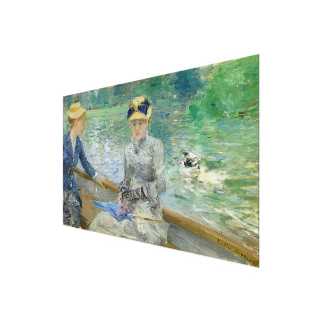 Glasbild - Kunstdruck Berthe Morisot - Sommertag - Quer 3:2