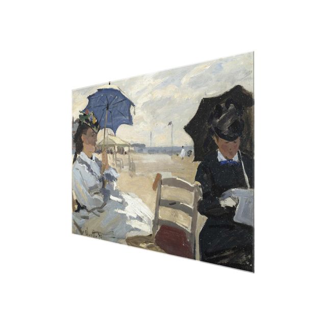 Schöne Wandbilder Claude Monet - Strand von Trouville