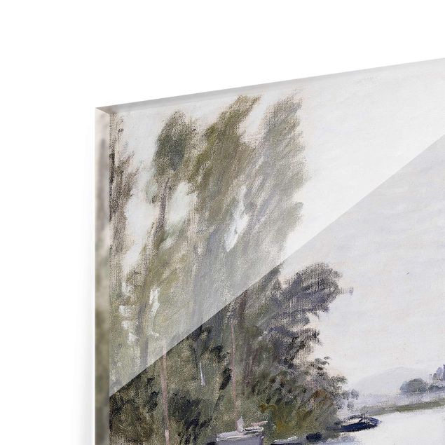 Glas Wandbilder Claude Monet - Argenteuil
