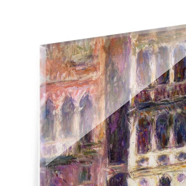 Glas Wandbilder Claude Monet - Palazzo Dario