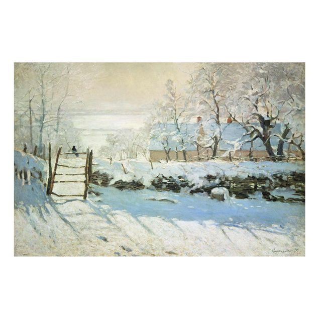 Bilder von Monet Claude Monet - Die Elster