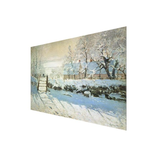 Bilder für die Wand Claude Monet - Die Elster