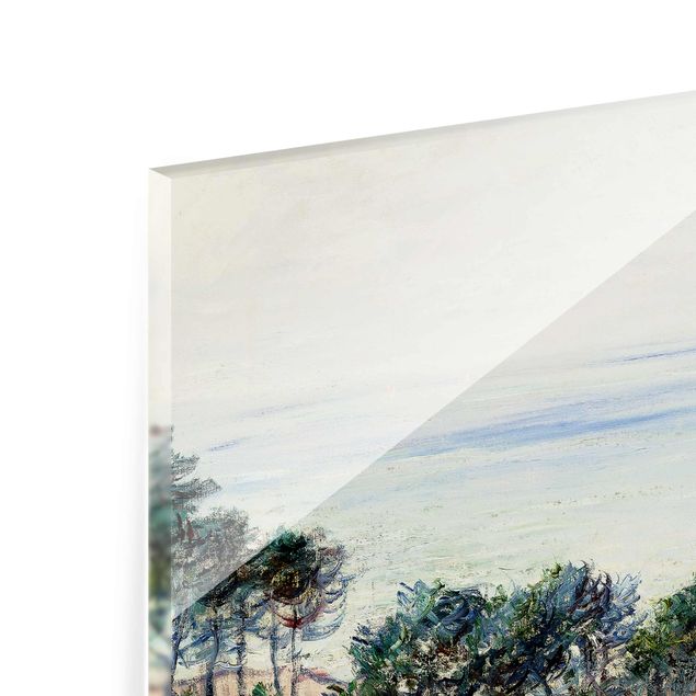 Glasbilder Claude Monet - Küste Varengeville