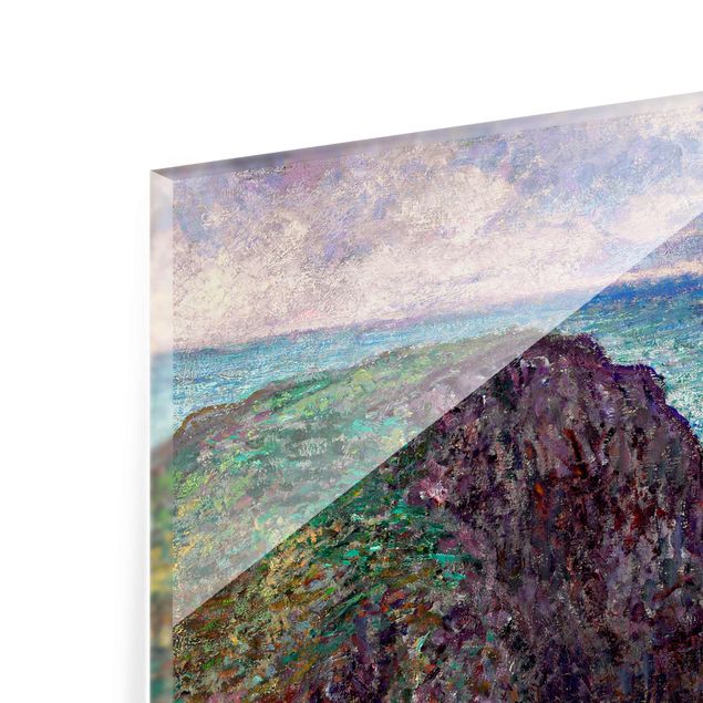Glasbilder Claude Monet - Felsengruppe Port-Goulphar