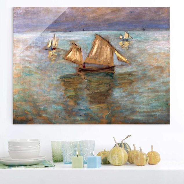 Kunstdrucke Impressionismus Claude Monet - Fischerboote