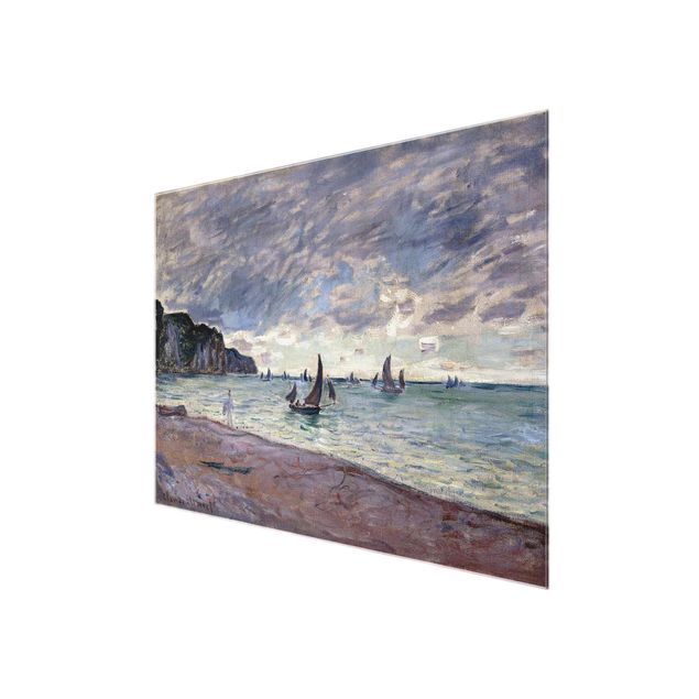 Schöne Wandbilder Claude Monet - Küste von Pourville