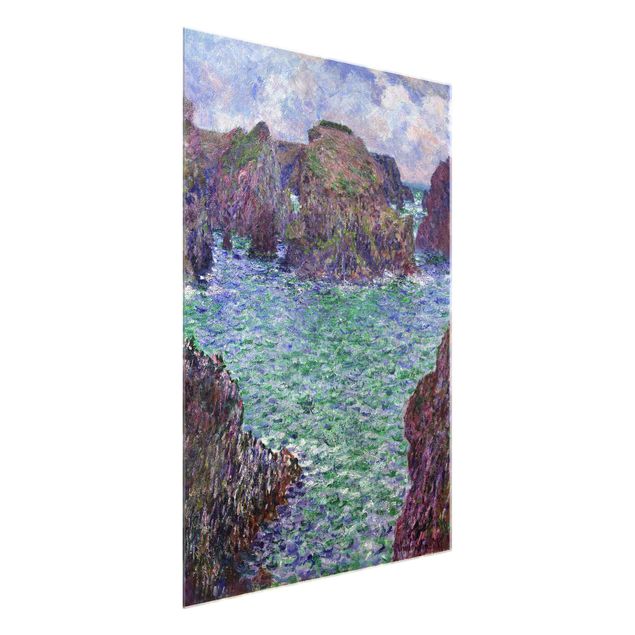 Glasbild Natur Claude Monet - Port Goulphar