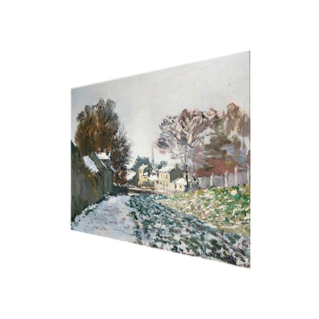 Bilder für die Wand Claude Monet - Schnee bei Argenteuil