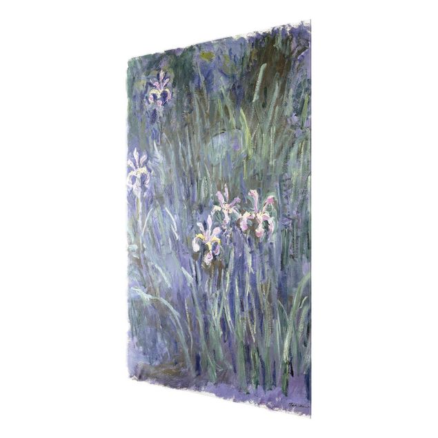 Schöne Wandbilder Claude Monet - Schwertlilien