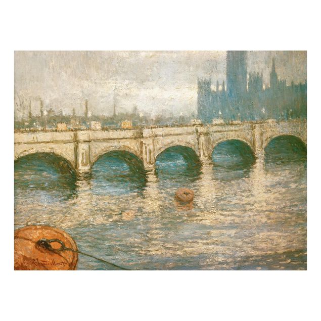 Wandbilder Claude Monet - Themsebrücke