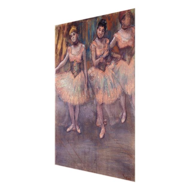 Wandbilder Kunstdruck Edgar Degas - Tänzerinnen vor Exercice