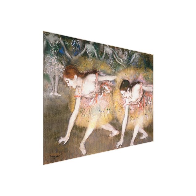 Wandbilder Edgar Degas - Verbeugende Ballerinen
