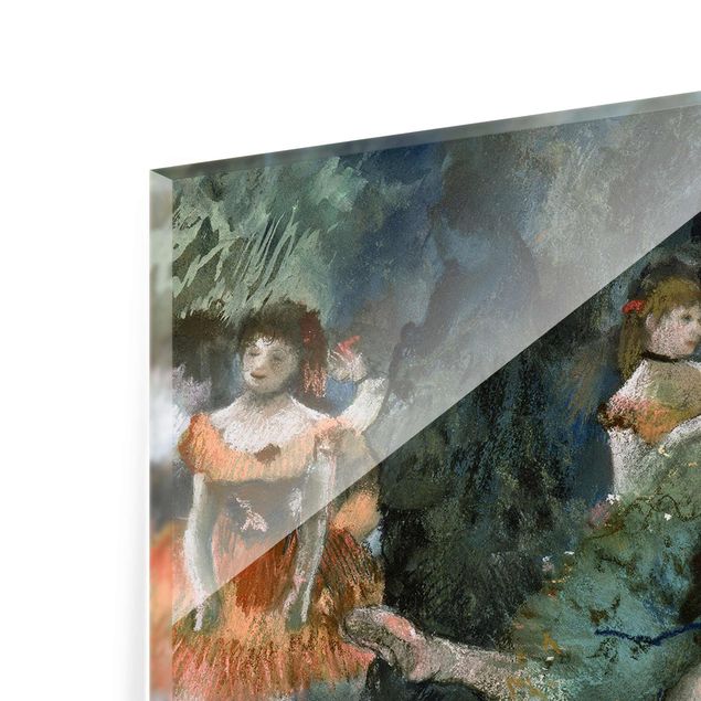 Wandbilder Kunstdruck Edgar Degas - Tänzerinnen in Grün