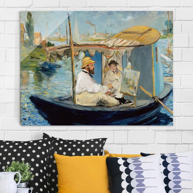 Impressionismus Bilder Edouard Manet - Die Barke