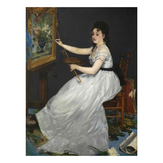 Glasbilder Edouard Manet - Eva Gonzalès