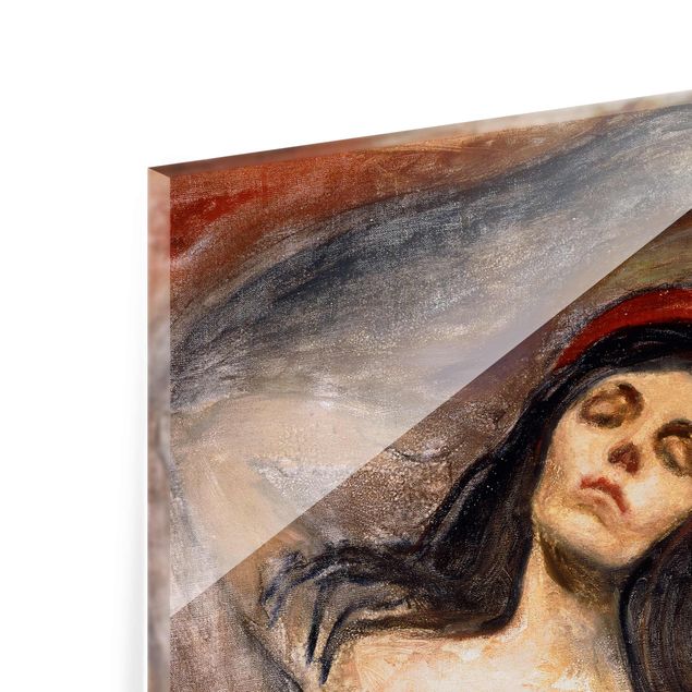 Bilder auf Glas Edvard Munch - Madonna