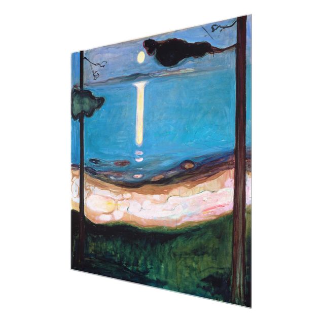 Kunstdrucke Edvard Munch Edvard Munch - Mondnacht