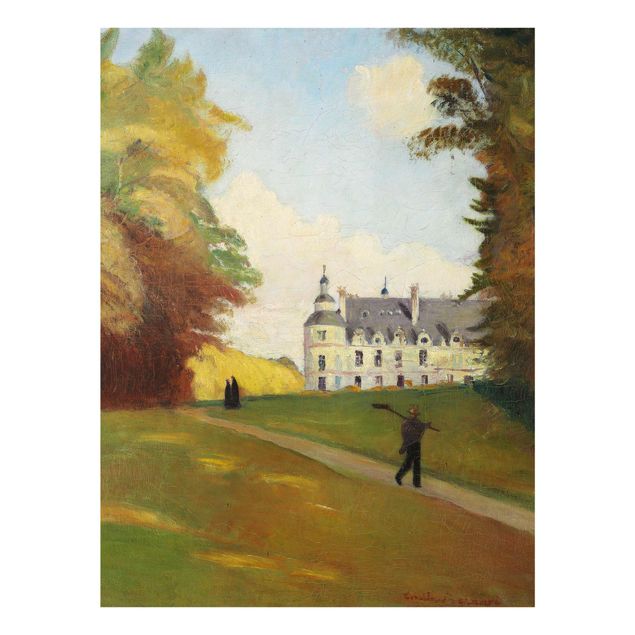 Wandbilder Kunstdruck Emile Bernard - Beim Schloss Tanlay