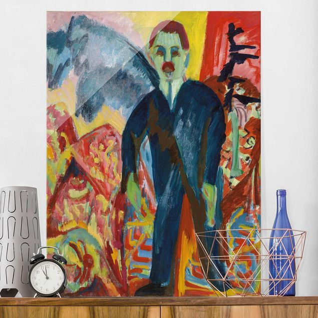 Kunstdruck Expressionismus Ernst Ludwig Kirchner - Der Krankenwärter