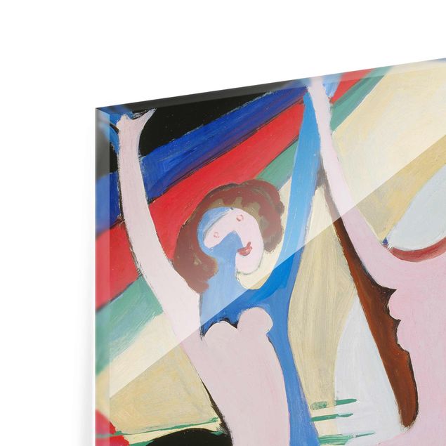 Wandbilder Kunstdruck Ernst Ludwig Kirchner - Farbentanz