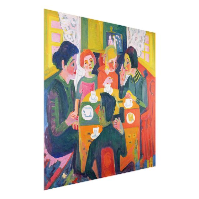Wandbilder Ernst Ludwig Kirchner - Kaffeetisch
