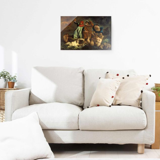 Kunstdruck Eugène Delacroix Eugène Delacroix - Dante und Virgil in der Hölle