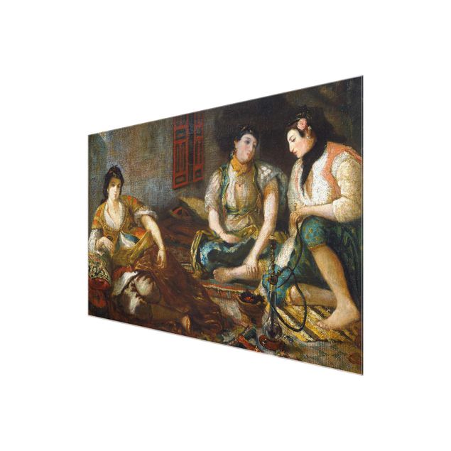 Wandbilder Kunstdruck Eugène Delacroix - Drei arabische Frauen