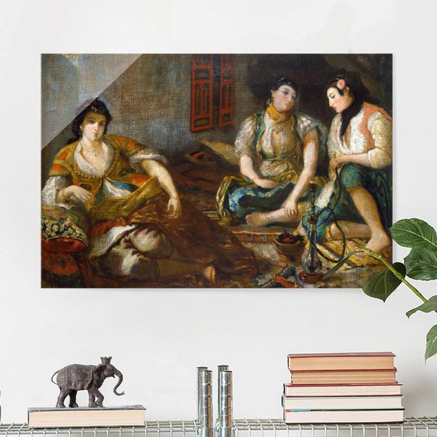Kunstdrucke Romantik Eugène Delacroix - Drei arabische Frauen