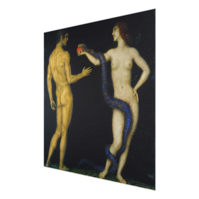 Kunstkopie Franz von Stuck - Adam und Eva
