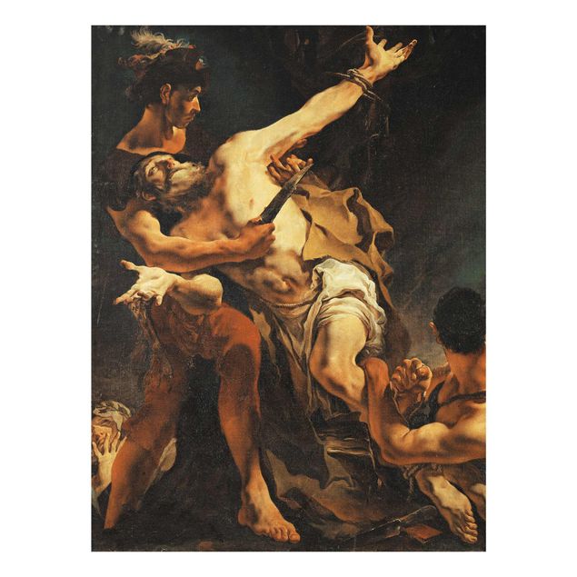 Bilder auf Glas Giovanni Battista Tiepolo - Martyrium