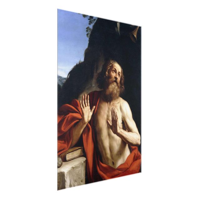 Schöne Wandbilder Guercino - Der heilige Hieronymus