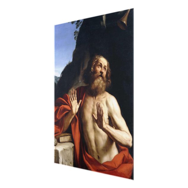 Kunstkopie Guercino - Der heilige Hieronymus