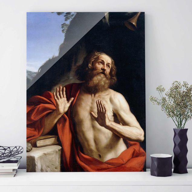 Bilder Barock Guercino - Der heilige Hieronymus