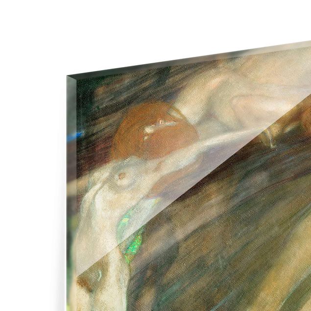 Kunstkopie Gustav Klimt - Bewegtes Wasser
