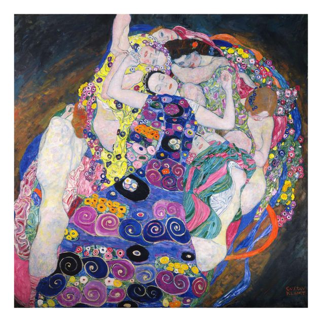 Bilder für die Wand Gustav Klimt - Die Jungfrau