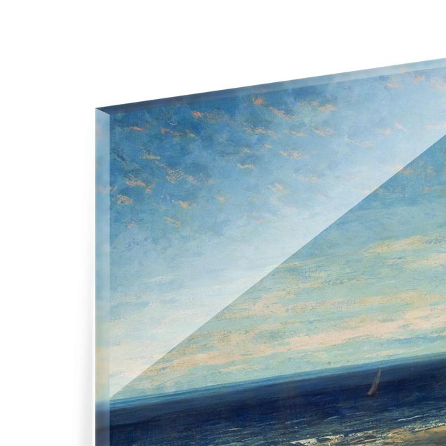 Kunstkopie Gustave Courbet - Blaues Meer