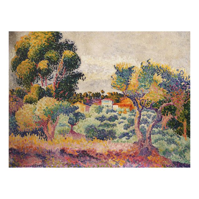 Schöne Wandbilder Henri Edmond Cross - Eukalyptus und Olivenhain