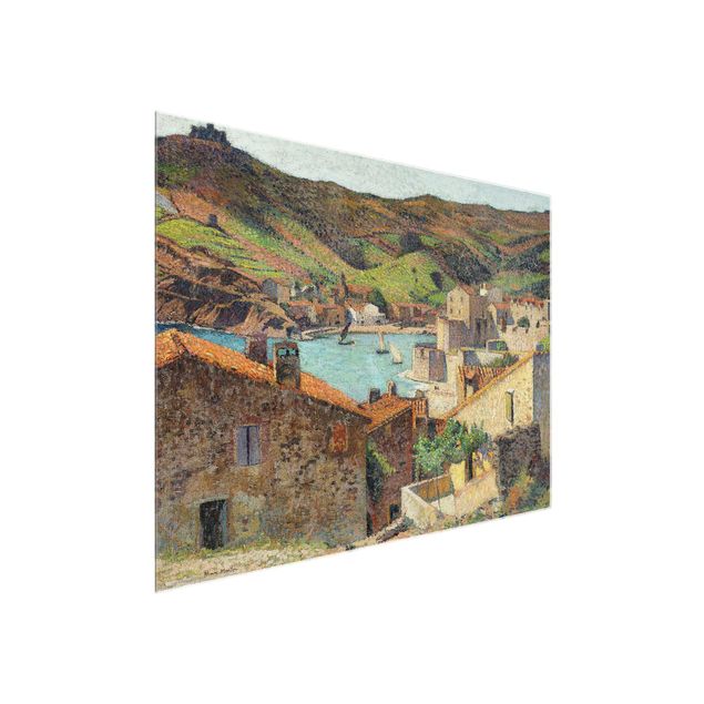 Schöne Wandbilder Henri Martin - Collioure mit Blick auf Hafen