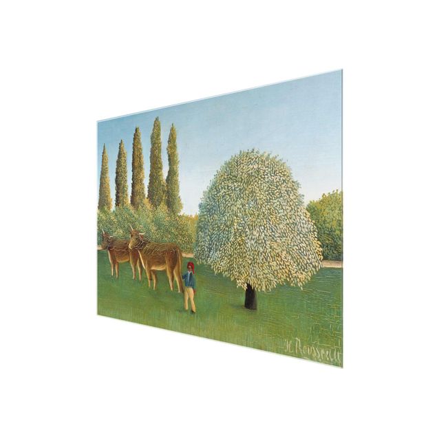 Schöne Wandbilder Henri Rousseau - Wiese (Weide)