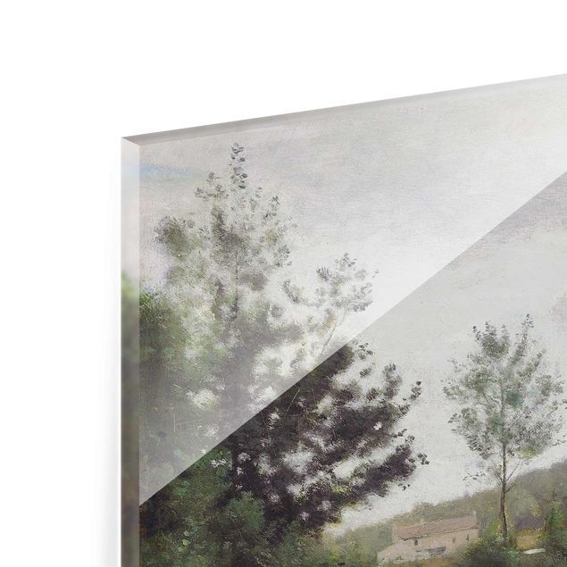 Wandbilder Jean-Baptiste Camille Corot - Landschaft bei Riva