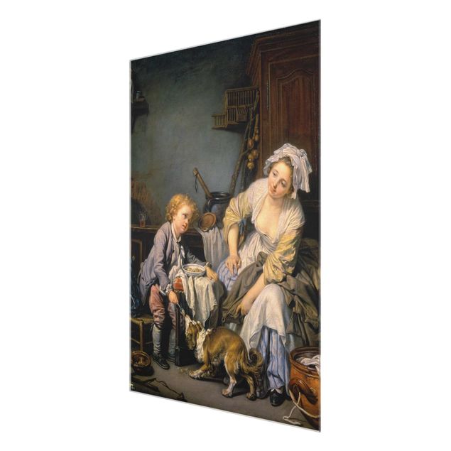 Kunstkopie Jean Baptiste Greuze - Das verwöhnte Kind
