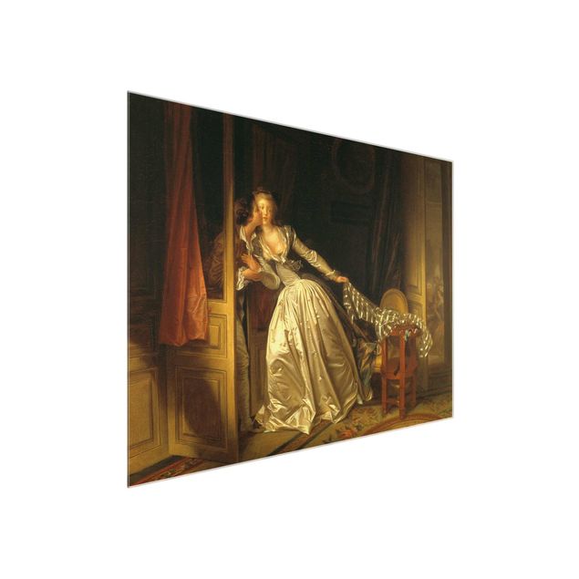 Bilder für die Wand Jean Honoré Fragonard - Der gestohlene Kuss