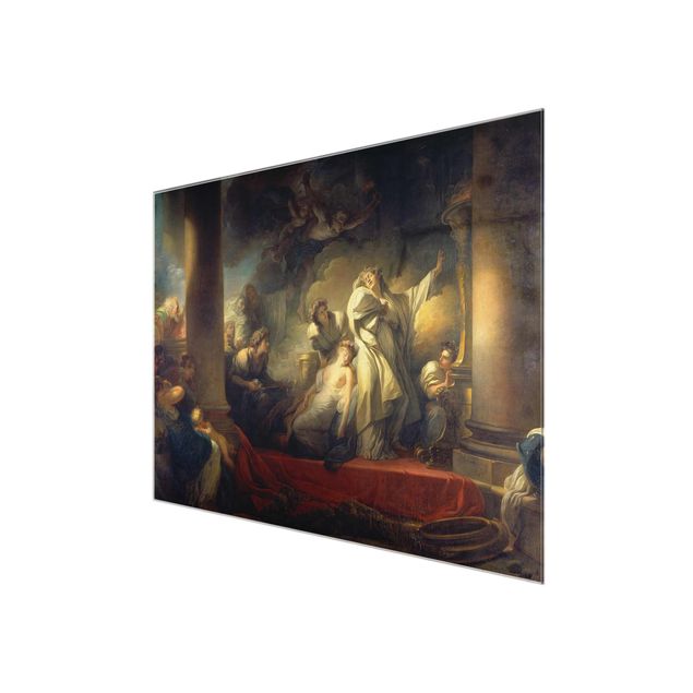 Wandbilder Kunstdruck Jean Honoré Fragonard - Der Grosspriester Coresos