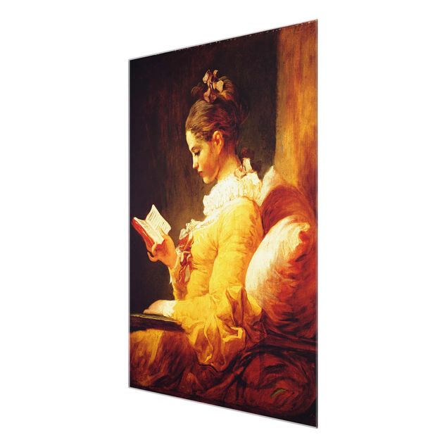 Kunstkopie Jean Honoré Fragonard - Lesendes Mädchen
