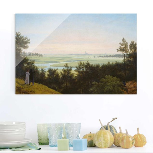 Bilder Romantik Karl Friedrich Schinkel - Landschaft bei Pichelswerder